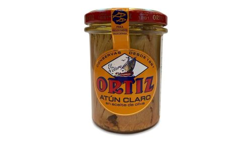 נתחי טונה צהובה בשמן זית ORTIZ